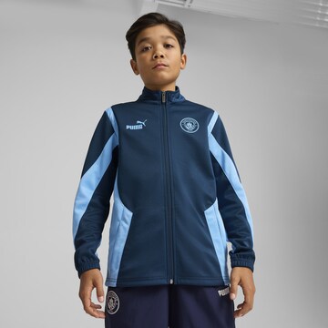 Veste de sport 'Manchester City ftblNRGY+' PUMA en bleu : devant