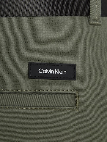 Calvin Klein Regular Hose in Grün