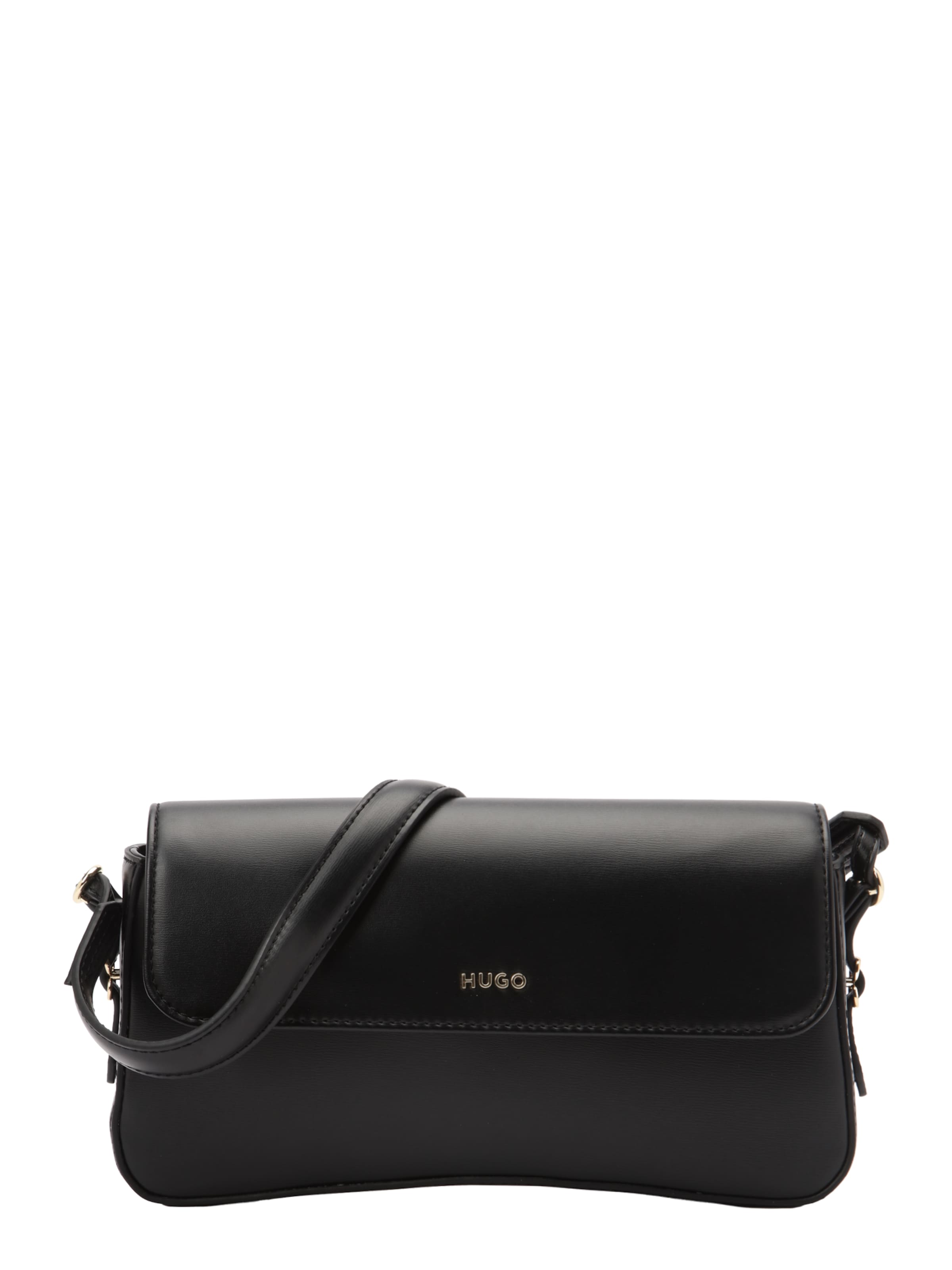 HUGO Τσάντα ώμου 'Syndra' σε μαύρο: μπροστά