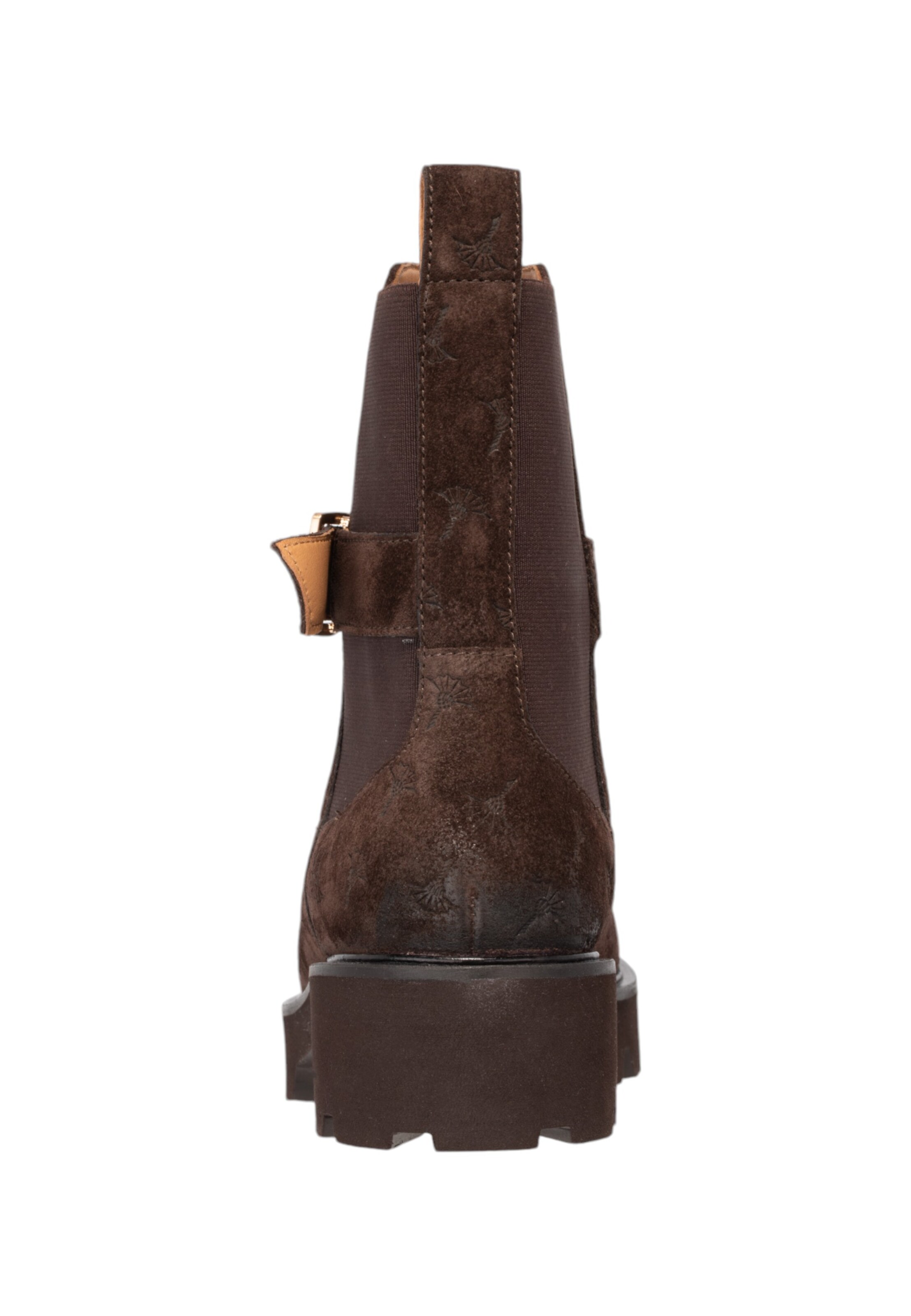 JOOP! Bootie 'Velluto Stampa Mariana' in Brown