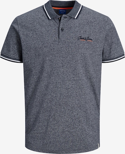 JACK & JONES Poloshirt in navy / koralle / weiß, Produktansicht