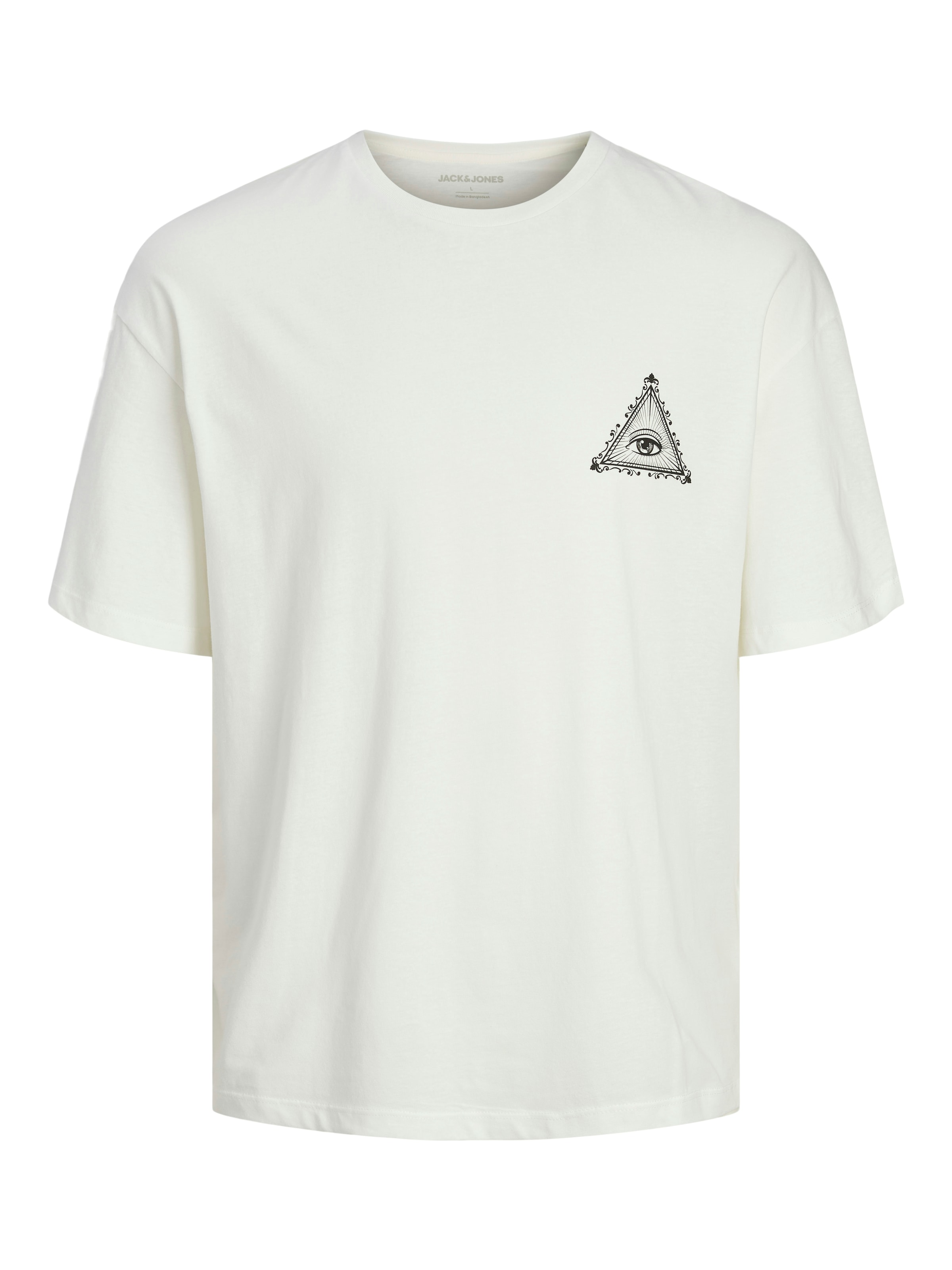 JACK & JONES Shirt 'JJMystic' in Wit: voorkant