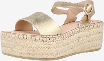 Steven New York Strap Sandals 'JOELA' in Gold: front