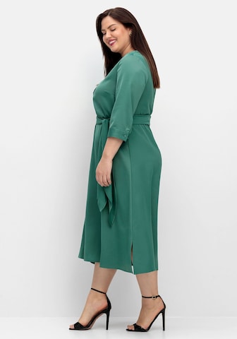 SHEEGO - Vestido em verde