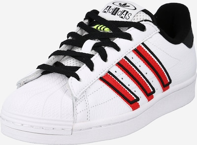ADIDAS ORIGINALS Sneaker 'Superstar' in feuerrot / schwarz / weiß, Produktansicht