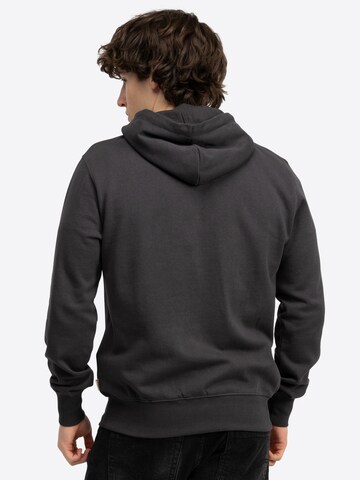 LONSDALE Sweat jacket 'Krafty' in Grey