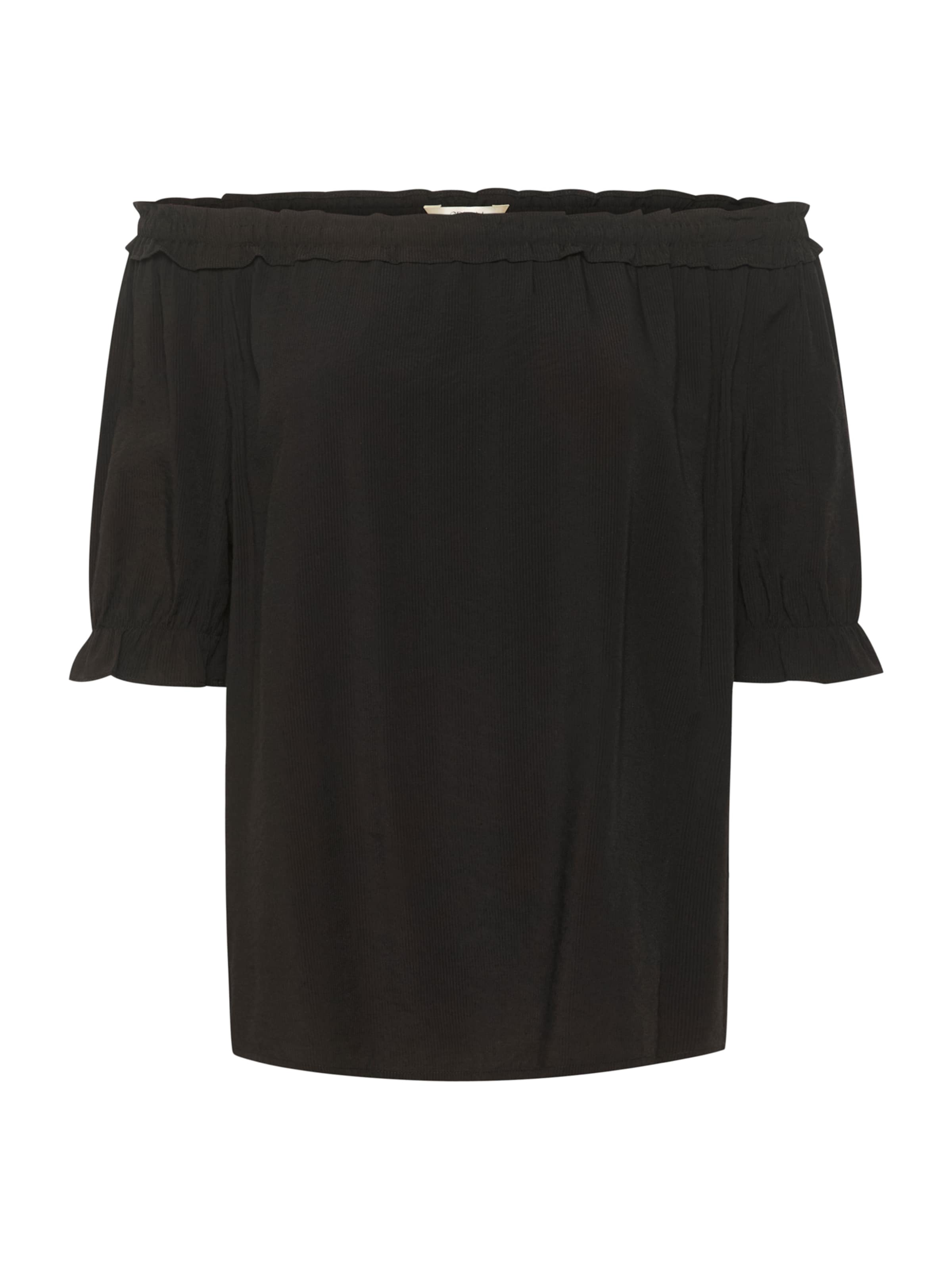 Cream Pluus, värv must: eest vaates