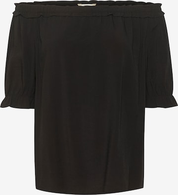 Camicia da donna di Cream in nero: frontale