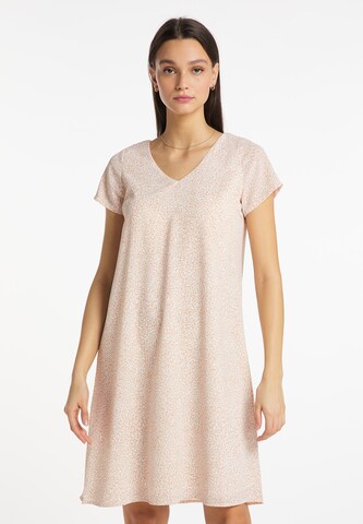 Robe d’été Usha en rose : devant