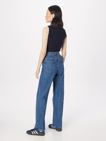 Monki Wide Leg Jeans in Blau