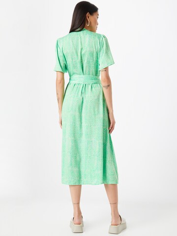 Neo Noir Shirt Dress 'Lane' in Green