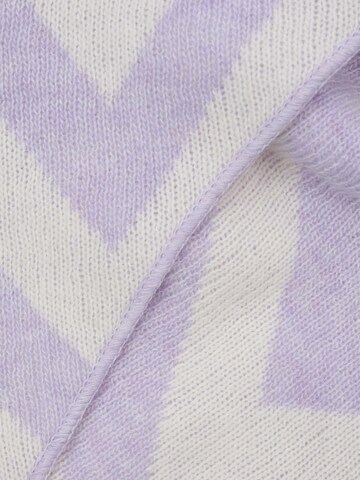 Foulard Zwillingsherz en violet