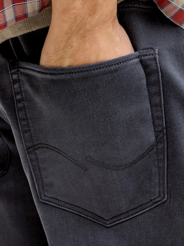 JACK & JONES Regular Jeans 'JJIRICK JJICON' in Black