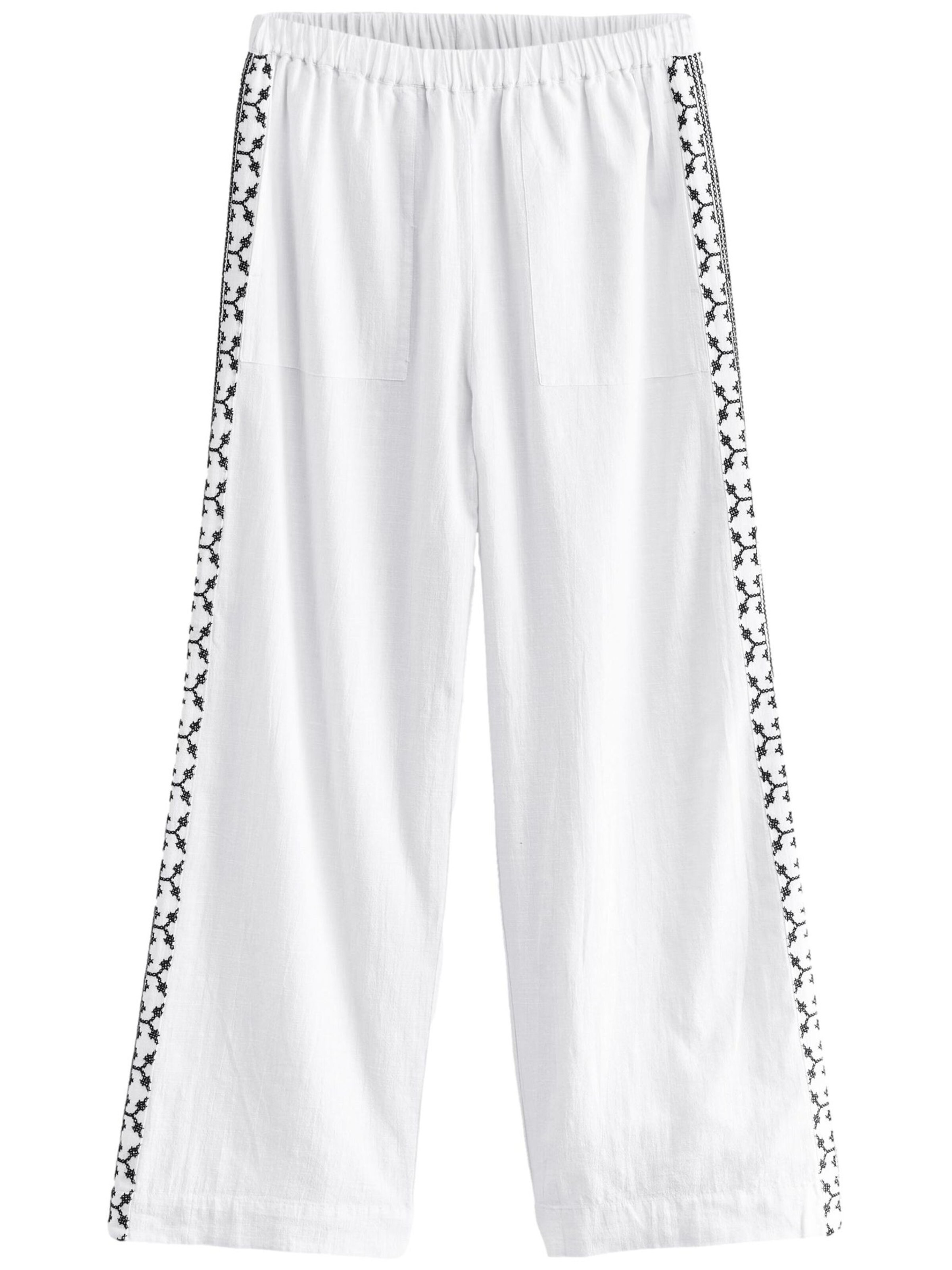 Loosefit Pantaloni di Next in bianco: frontale