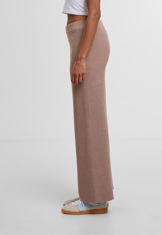 Wide Leg Pantalon Urban Classics en marron