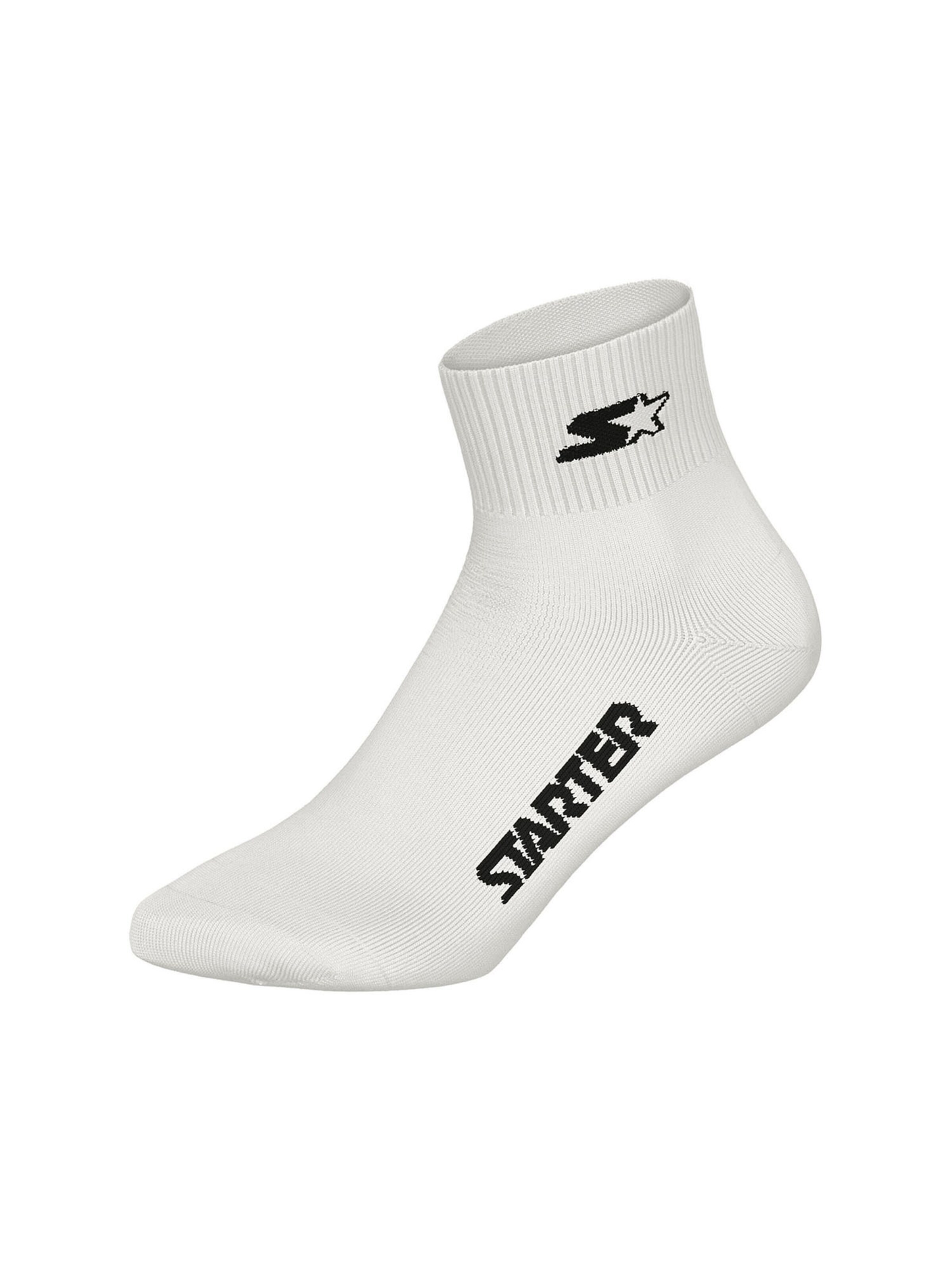 Chaussettes ' Quarter ' Starter en blanc