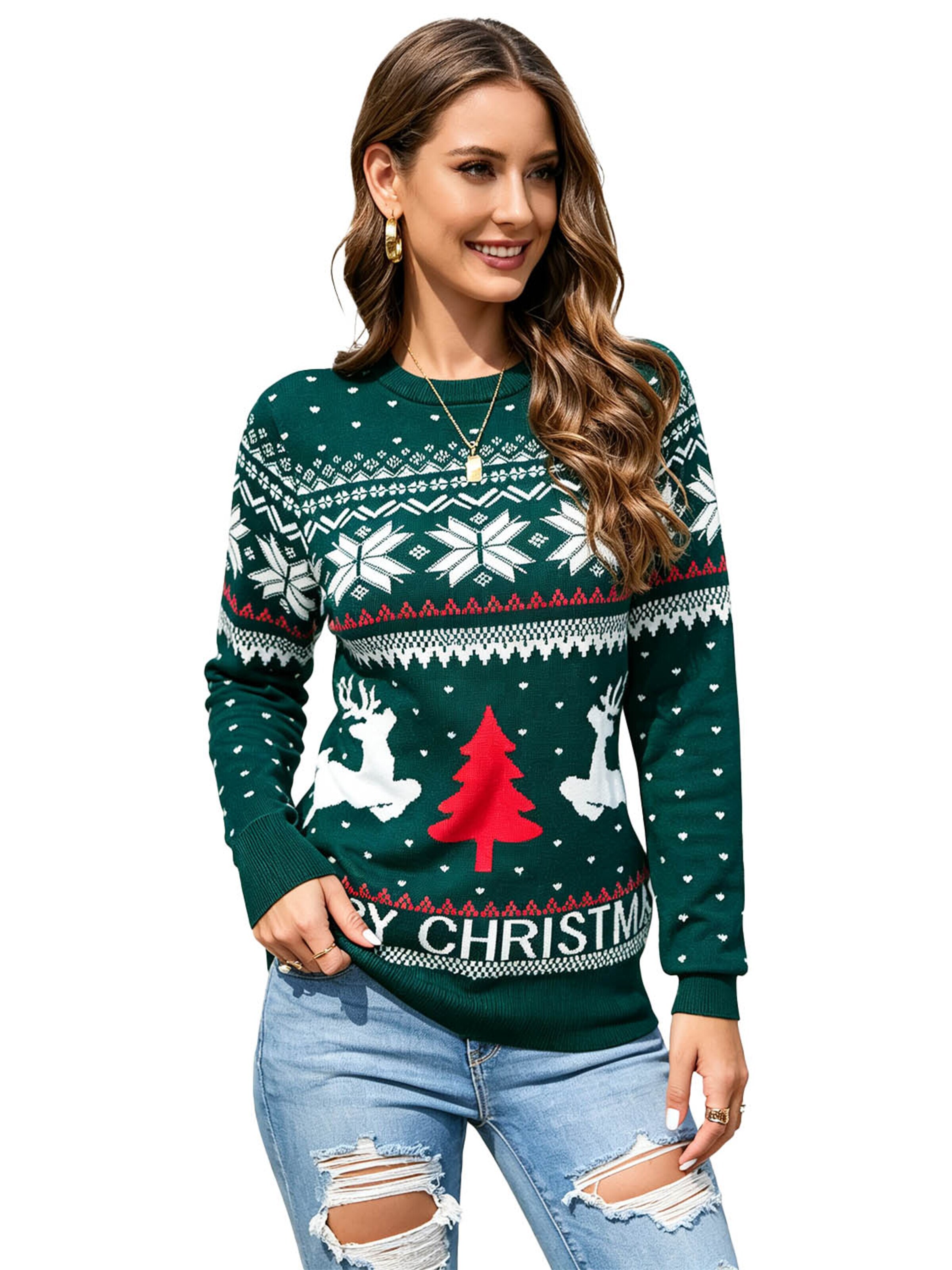 KoJooin Sweater in Green: front