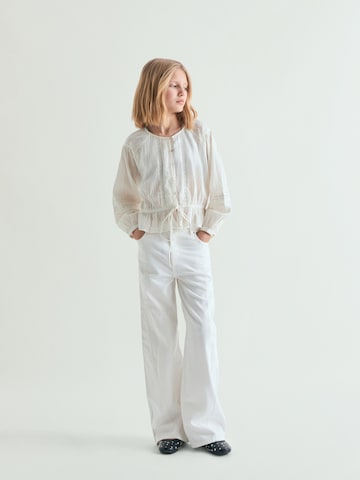 Fit confort Chemise ' ' Scalpers en blanc : devant