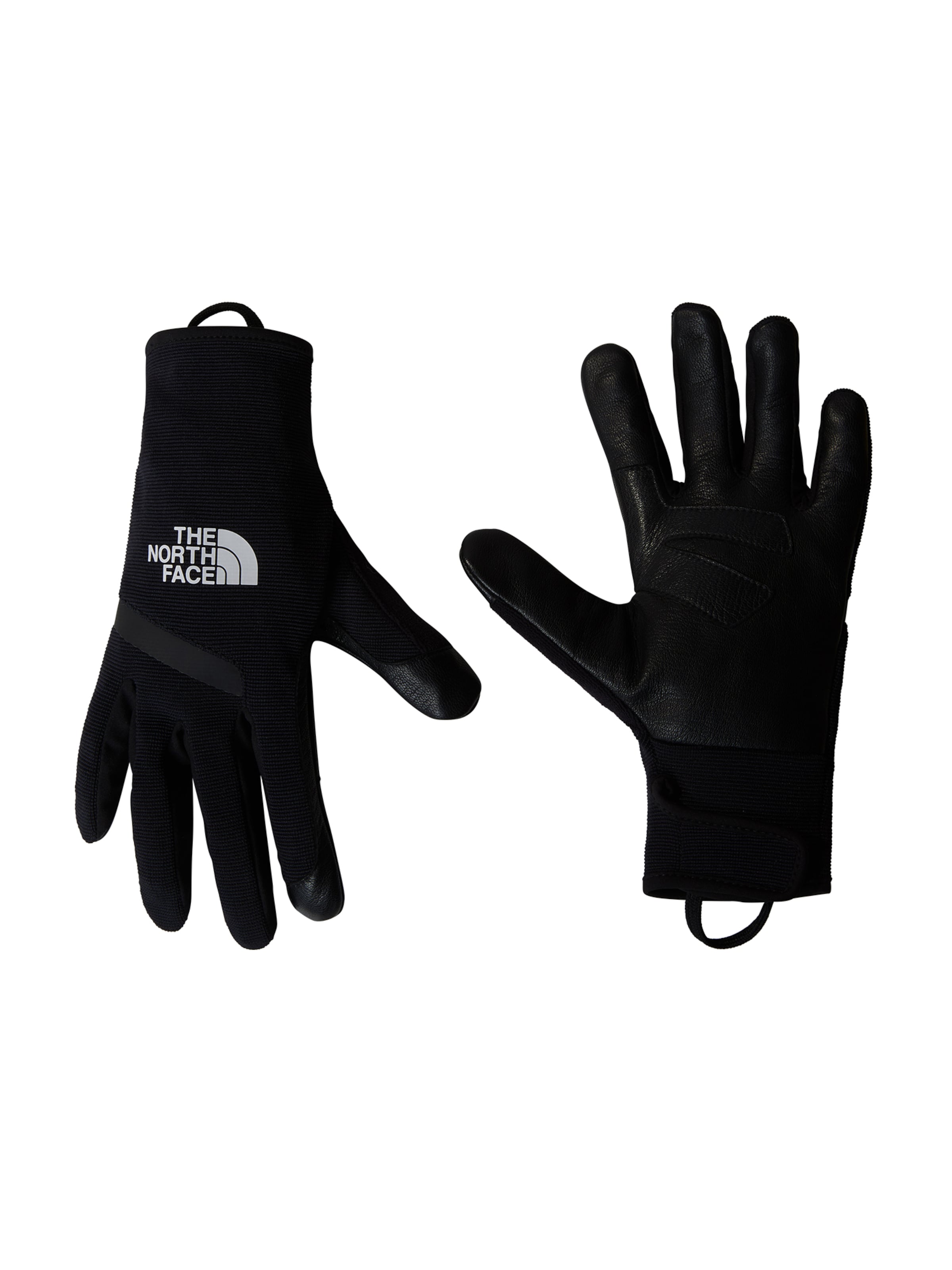THE NORTH FACE - Guantes deportivos en negro: frente
