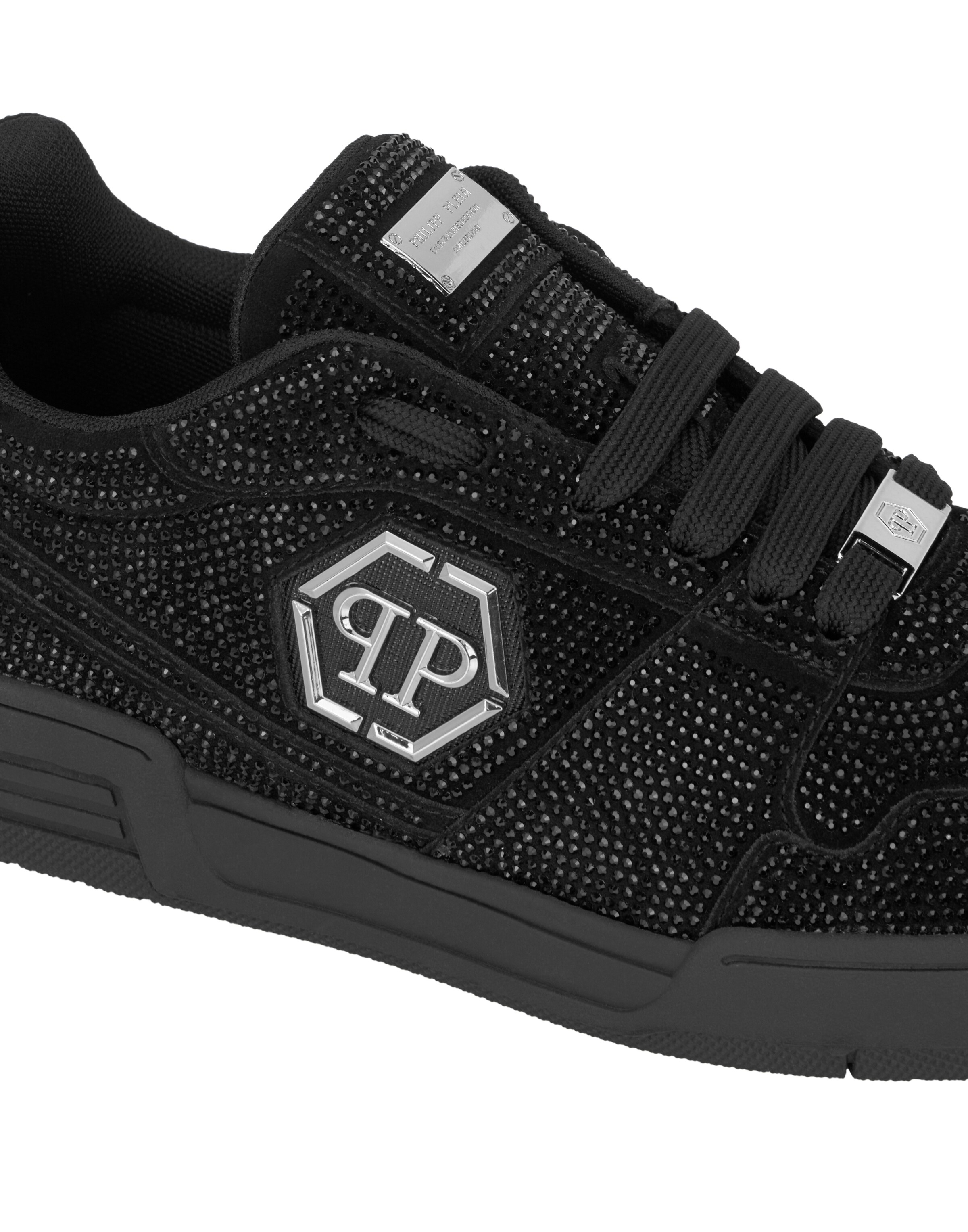 Baskets basses Philipp Plein en noir
