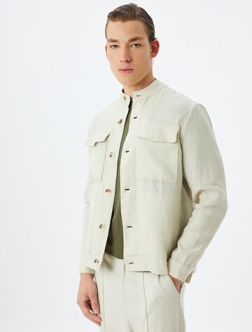 Koton Between-season jacket in Beige: front