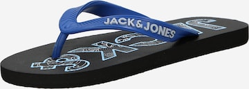 Jack & Jones Junior - Zapatos abiertos en azul: frente