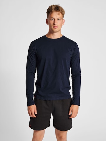 Hummel Functioneel shirt in Blauw: voorkant