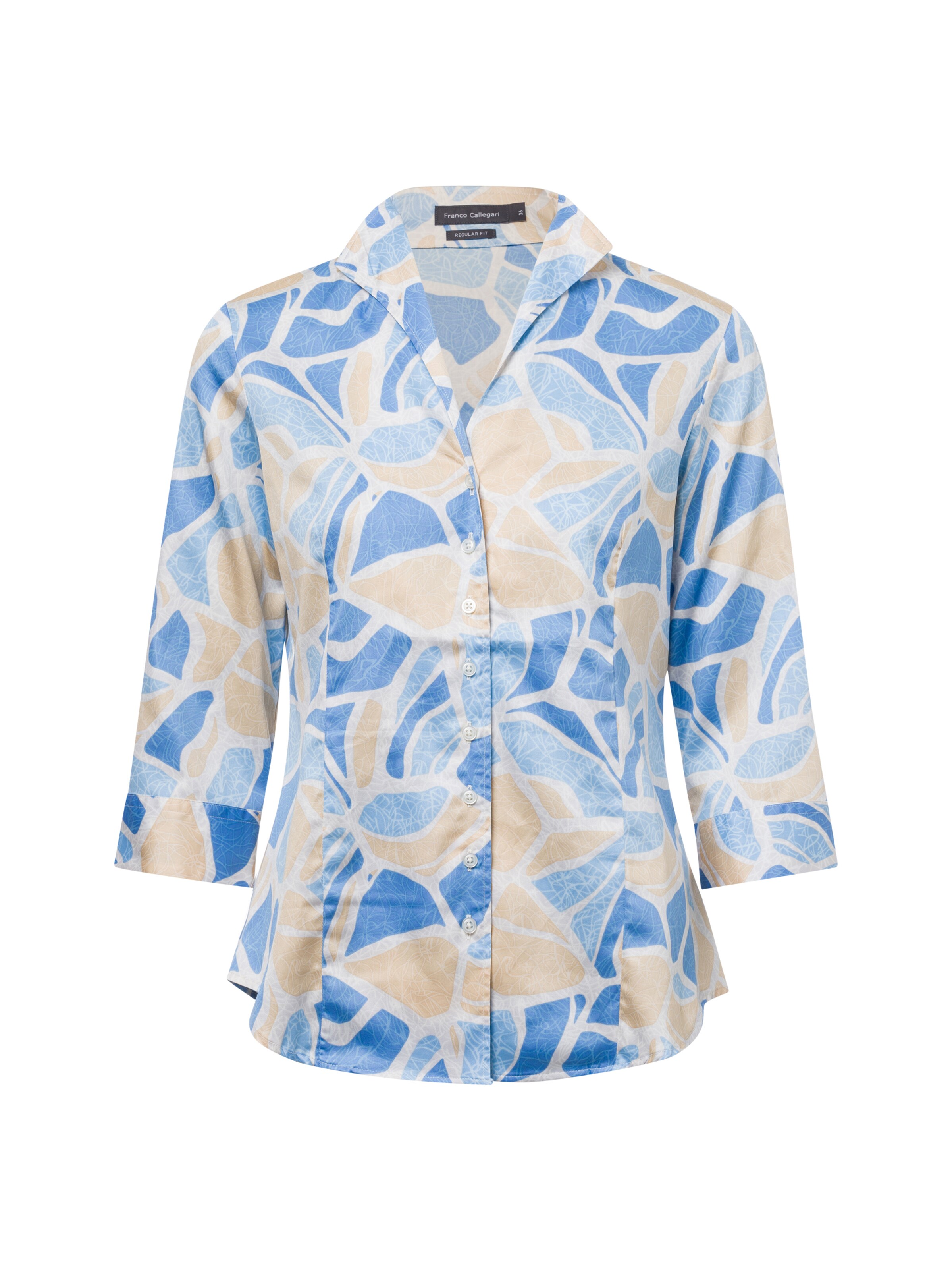 Franco Callegari Blouse in Blue: front