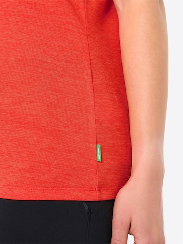 VAUDE Performance shirt 'Essential ' in Red