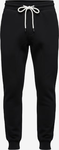 Pantalon de sport Ombre en noir : devant