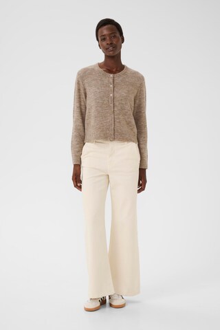 Part Two Gebreid vest 'Linika' in Beige