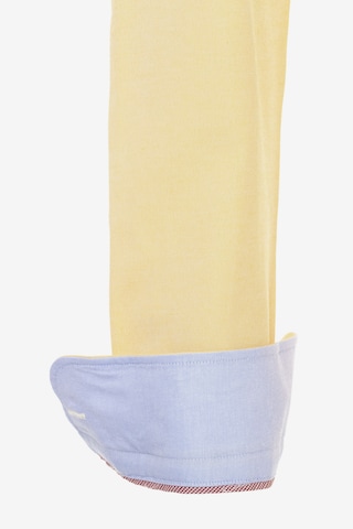 DENIM CULTURE Regular Fit Skjorte 'MYLES' i gul