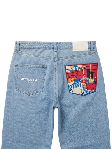 METRALHA Loosefit Jeans 'METRALHA X QI REN' in Blauw