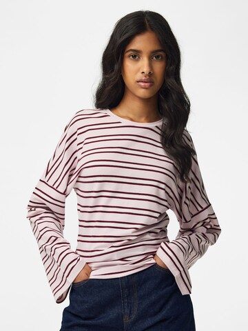 PIECES Shirt 'PCAlli' in Lila: Vorderseite