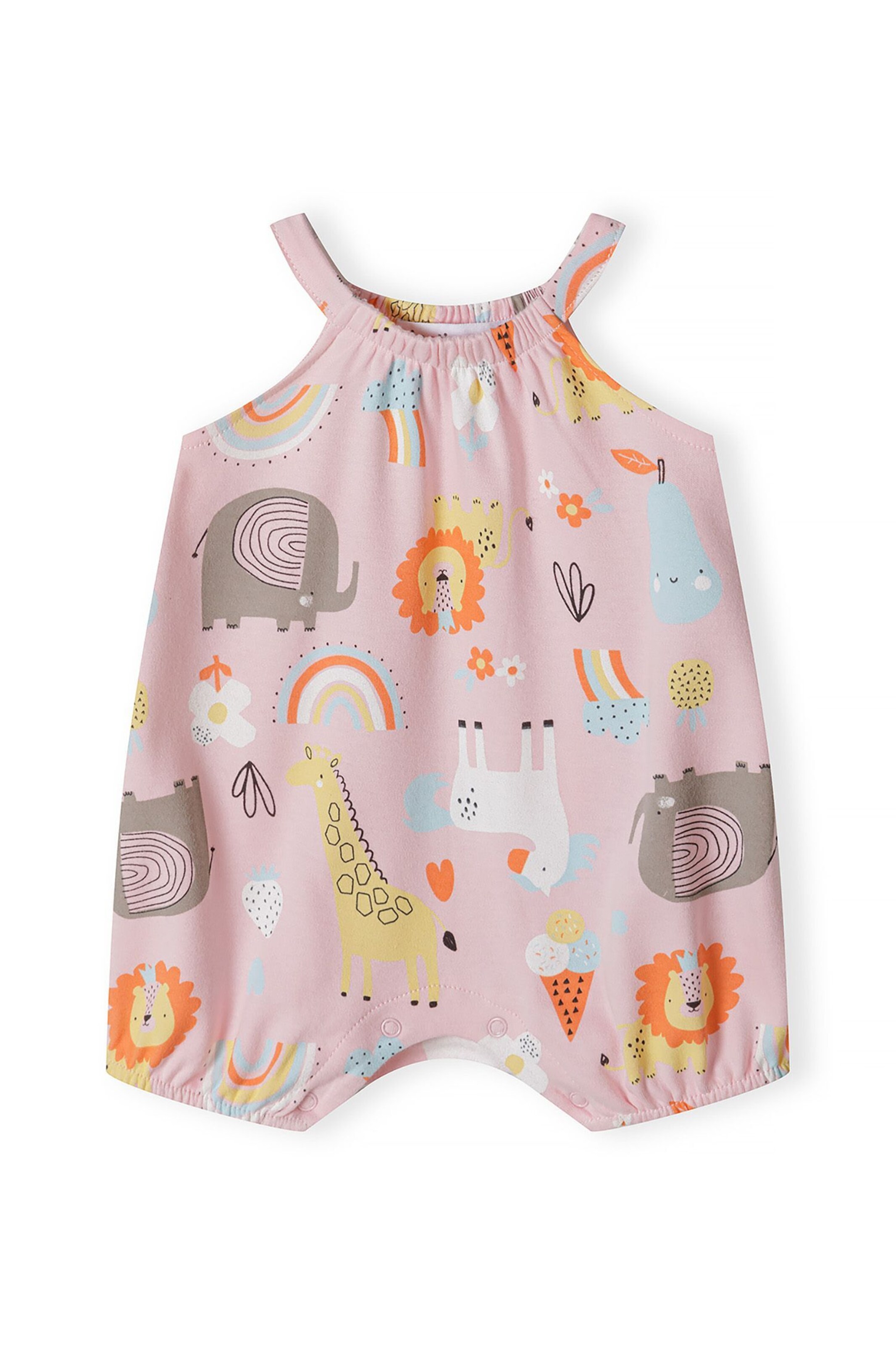 MINOTI Ползунки/боди в Ярко-розовый