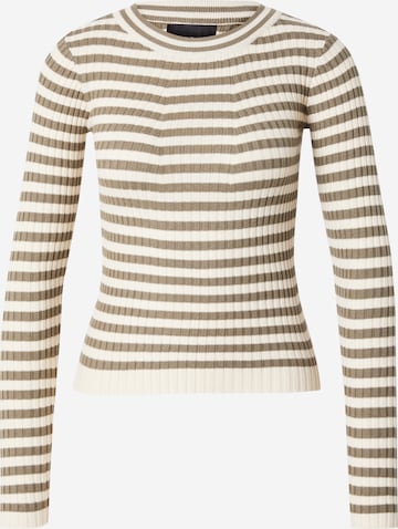 Pull-over 'PCCRISTA' PIECES en vert : devant