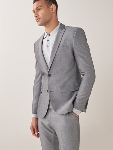 Slim fit Giacca da completo di Next in grigio: frontale