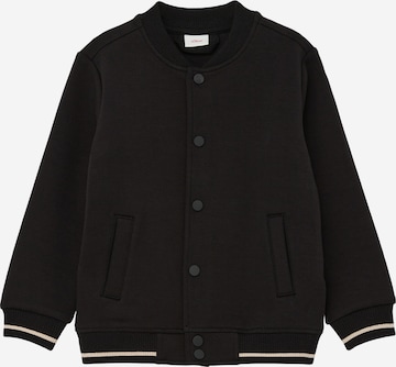 s.Oliver Sweat jacket in Black: front