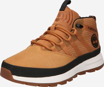 TIMBERLAND High-Top Sneakers 'Euro Trekker' in Brown: front