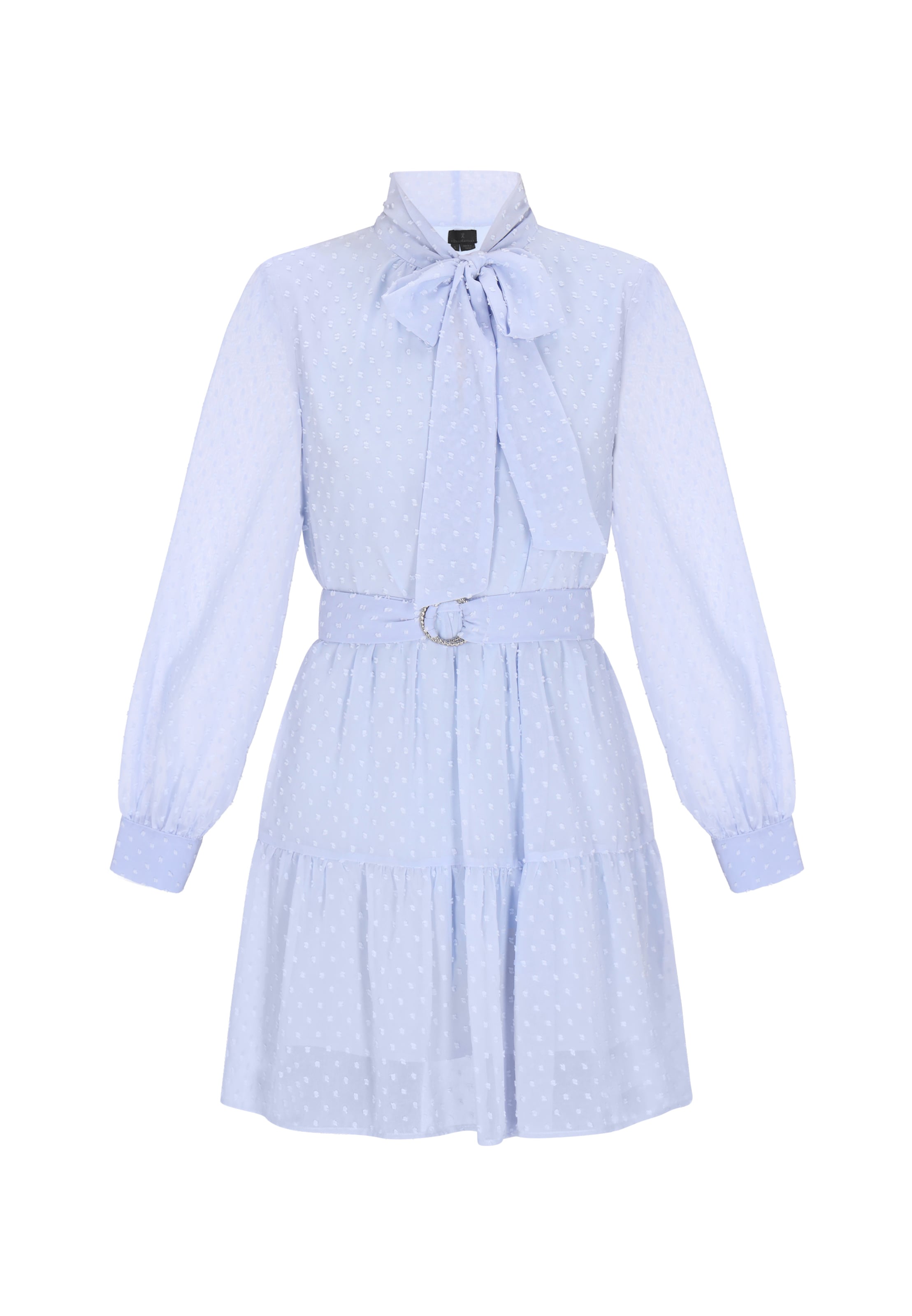 DreiMaster Klassik Рокля тип риза в синьо: отпред
