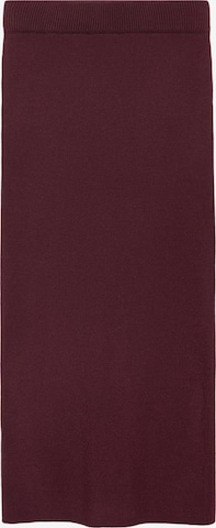 Gonna 'MOZA' di MANGO in rosso: frontale