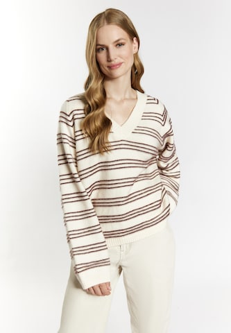 DreiMaster Vintage Pullover in Beige: predná strana