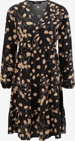 Aniston CASUAL Blusenkleid in Schwarz: Vorderseite