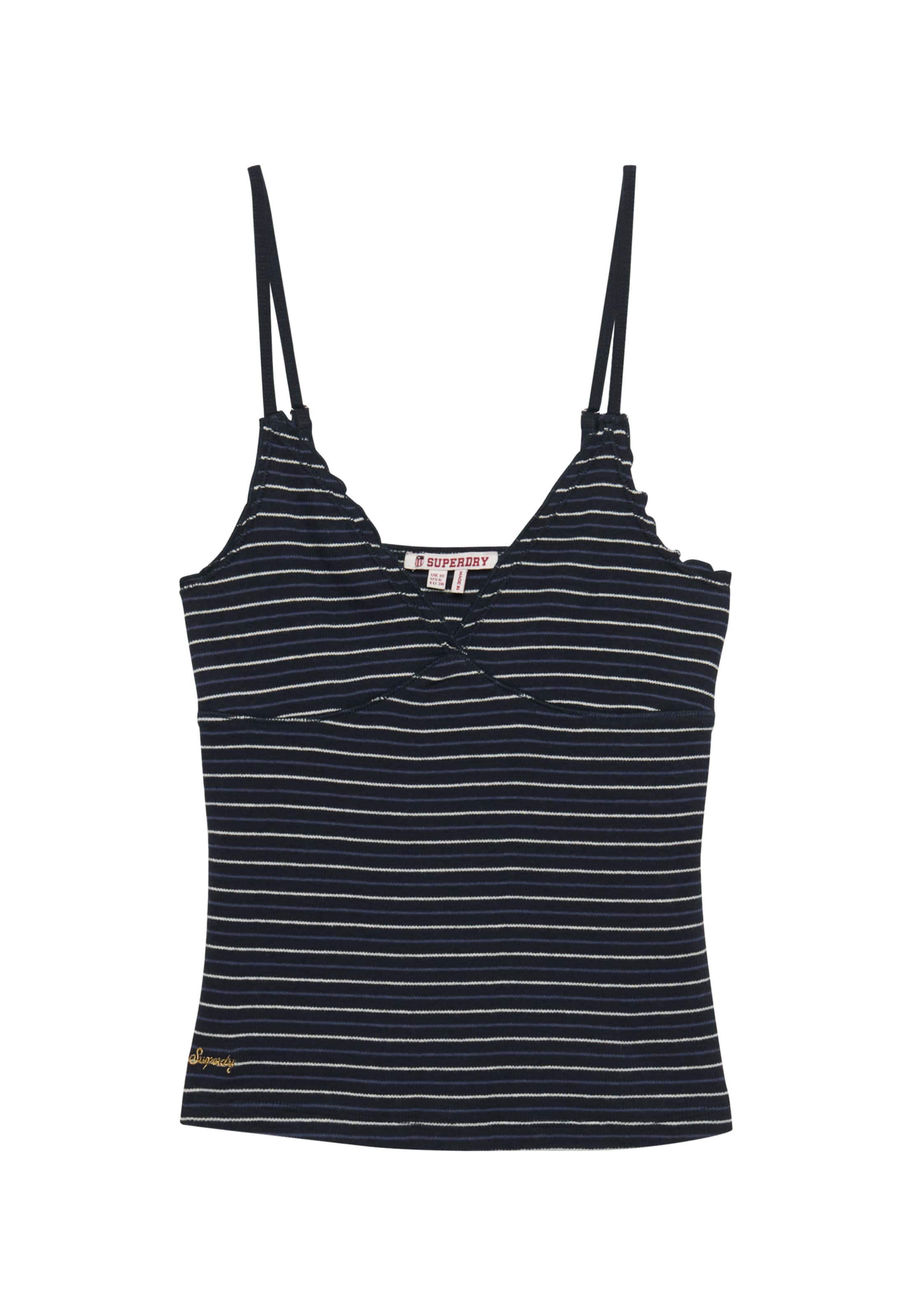 Superdry & Co Top 'Essentials' in Blau: Vorderseite