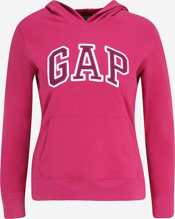 Sweat-shirt Gap Petite en rose : devant