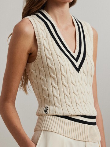 Lauren Ralph Lauren Knitted top in Beige