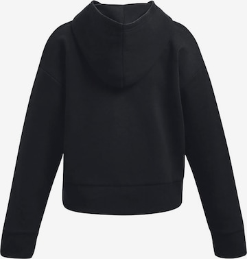 UNDER ARMOUR Sport sweatshirt 'Rival' i svart