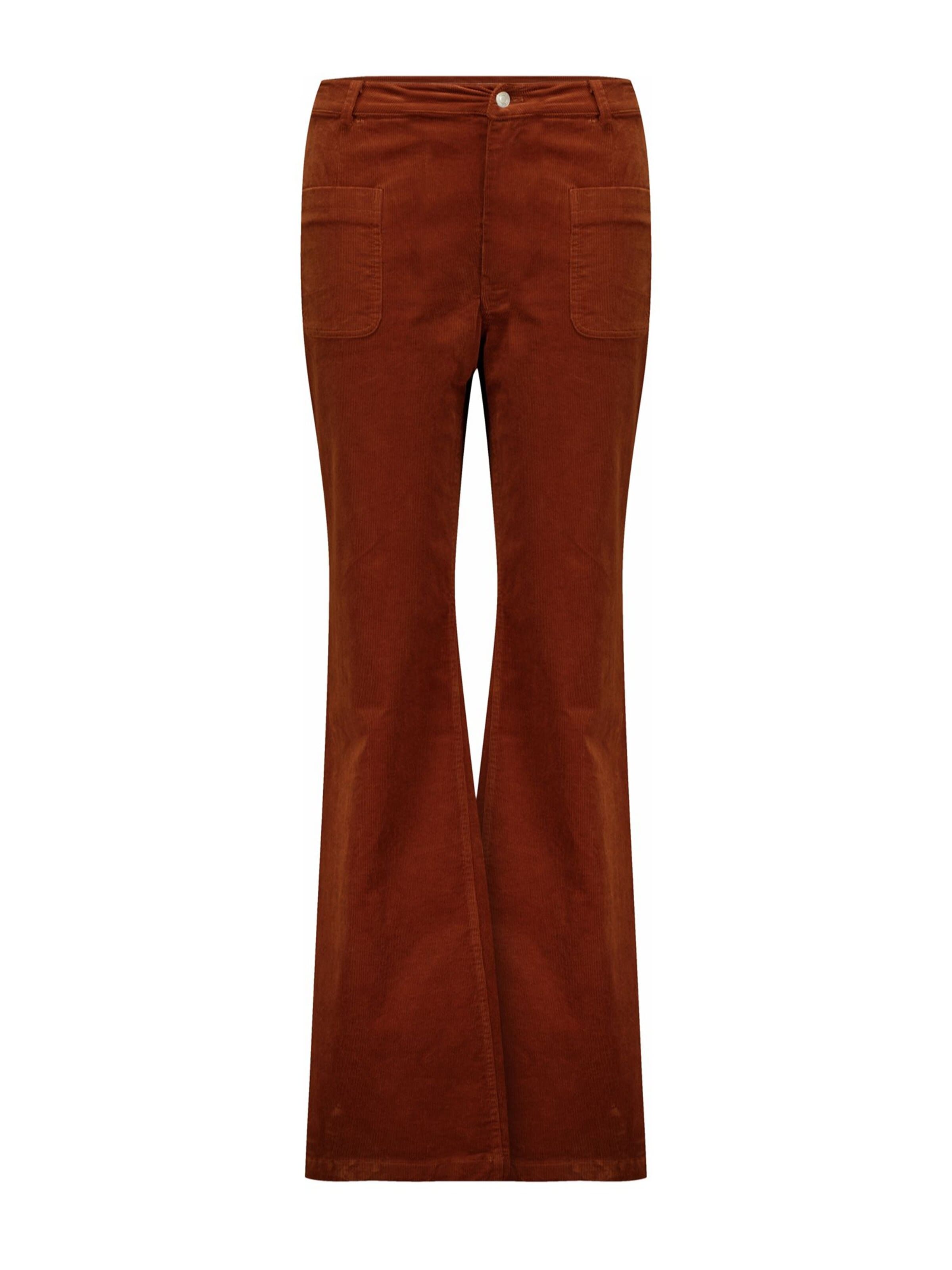 Bootcut Pantalon Deeluxe en rouge : devant