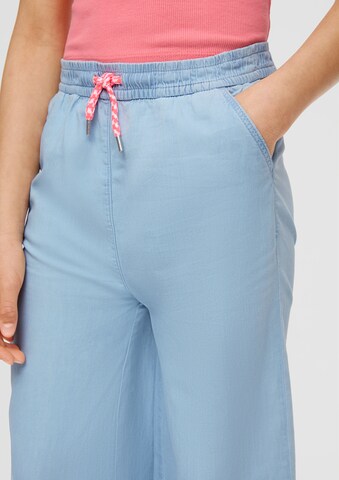 Wide Leg Jean s.Oliver en bleu