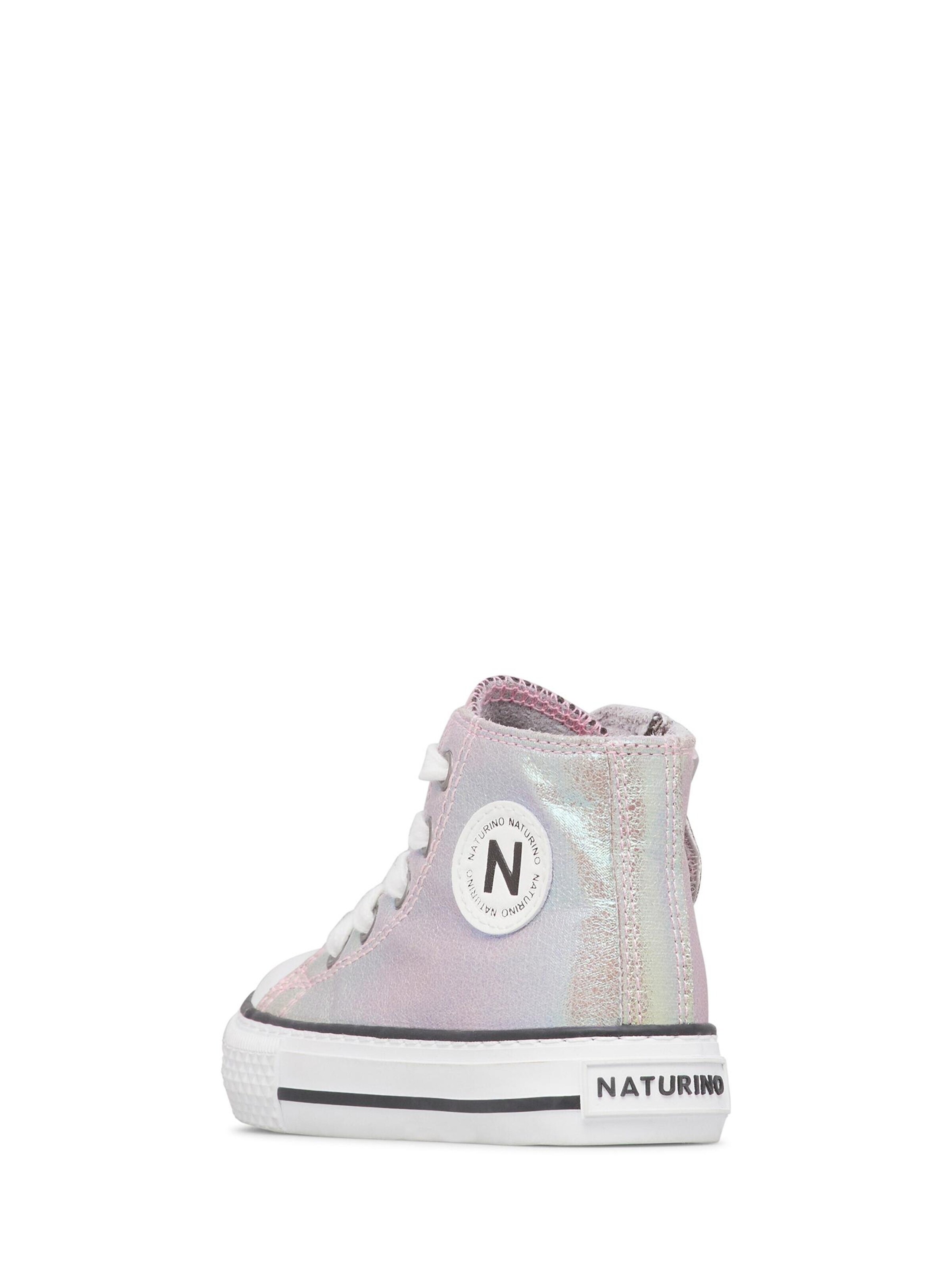 NATURINO Sneakers 'YLFAS.' in Zilver